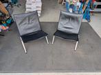 2x orginele Fritz Hansen PK 22 fauteuil design vintage, Huis en Inrichting, Fauteuils, Ophalen, Gebruikt, 75 tot 100 cm, 50 tot 75 cm