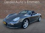 Porsche Boxster S 3.2 1e EIGENAAR ORIGINEEL NEDERLANDS TOP!, Auto's, Porsche, Achterwielaandrijving, Zwart, Cabriolet, Alcantara