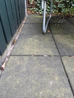Beton/Rubber Combinatietegels 50x50 - 25 stuks, Tuin en Terras, Tegels en Klinkers, Ophalen, Gebruikt, Minder dan 5 m², Beton