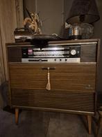 Vintagw Grundig  radio meubel met platenspeler, Audio, Tv en Foto, Platenspelers, Ophalen, Gebruikt, Overige merken