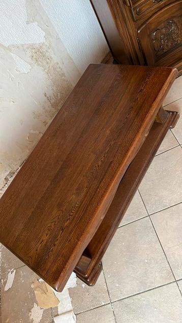 Vintage salontafel tv tafel