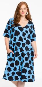 Nieuwe yoek jurk maat M is maat 46/48, Yoek, Blauw, Maat 46/48 (XL) of groter, Nieuw