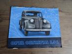Oude autofolder Opel Olympia 1,5 l, Ophalen, Gelezen, Opel