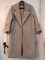 Zara mantel beige, Ophalen of Verzenden, Zo goed als nieuw, Maat 38/40 (M), Beige