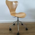 3 Fritz Hansen vlinderstoel 3117 bureaustoel beuken vintage, Ophalen, Gebruikt, Bruin, Nvt