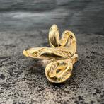 18k gouden ring slang ring nieuw, Sieraden, Tassen en Uiterlijk, Ringen, Ophalen of Verzenden, Nieuw, Goud