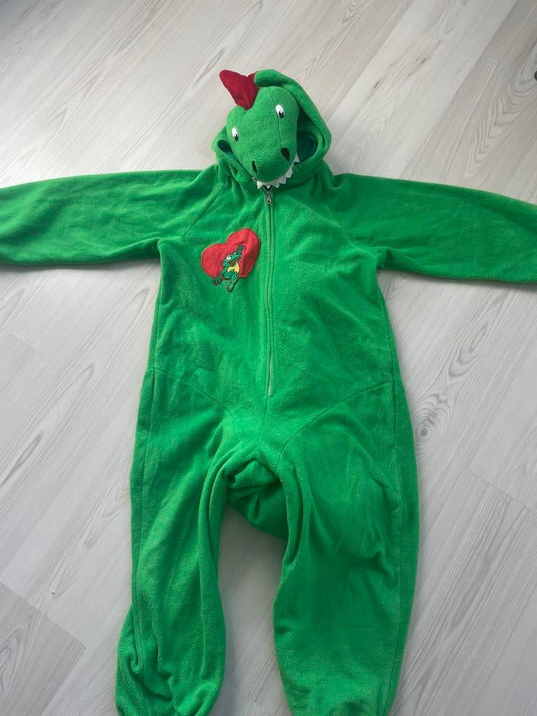 Verkleedpak Dinosaurus maat 116-128, Ophalen of Verzenden, Zo goed als nieuw, 122 t/m 128, Jongen of Meisje