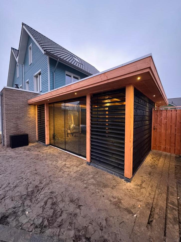 Douglas Overkappingen Maatwerk, Tuin en Terras, Overkappingen, Nieuw, Veranda, Ophalen of Verzenden