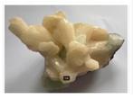 50% korting: Groene Apofylite met Stilbiet  9,5 x 7,5 cm, Ophalen of Verzenden, Mineraal