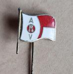 Voetbal VVAV Alcmaria Victrix speldje Alkmaar, Gebruikt, Niet vindbaar, Niet vindbaar, Speldje of Pin