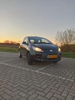 Ford Ka 1.2 51KW 2009 Zwart, Auto's, Voorwielaandrijving, 1242 cc, 4 cilinders, 4 stoelen