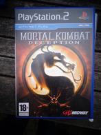 ps2 playstation 2 game spel mortal kombat deceiption, 2 spelers, Ophalen of Verzenden, Zo goed als nieuw, Vechten