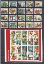 2001 Decemberzegels Serie en Vel Gestempeld, Postzegels en Munten, Postzegels | Nederland, Ophalen of Verzenden, Gestempeld