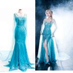 Elsa Jurk Dames - Frozen Kostuum *XS tm XL *, Carnaval, Nieuw, Ophalen of Verzenden, Kleding