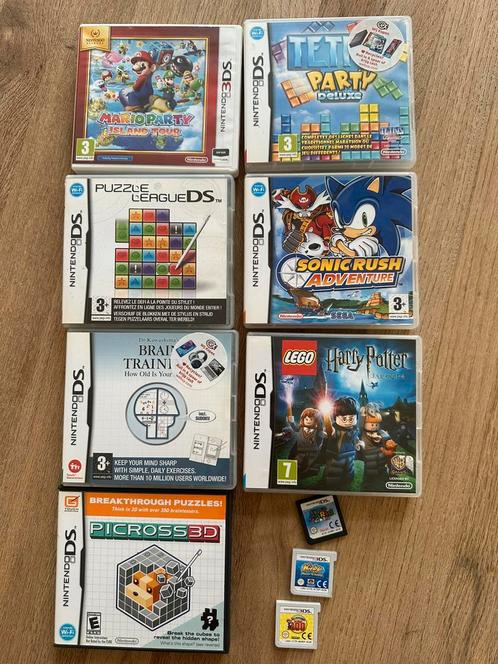 Diverse games Nintendo 3DS (of DS) zie omschrijving, Spelcomputers en Games, Games | Nintendo 2DS en 3DS, Zo goed als nieuw, 1 speler