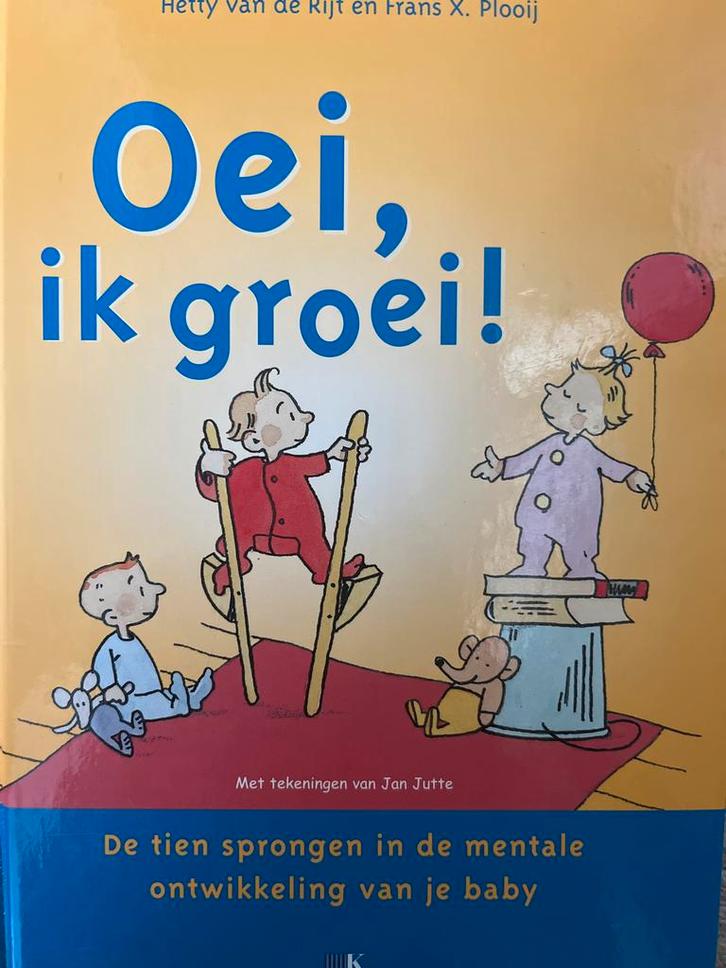 Oei, ik groei! - Babyboek, Boeken, Kinderboeken | Baby's en Peuters, Zo goed als nieuw, 0 tot 6 maanden, Ophalen of Verzenden