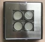 Design roestvrijstalen theelichthouder, Nieuw, Ophalen of Verzenden, Metaal, Kandelaar