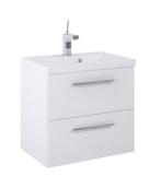 Atlantic Badkamermeubel Alice - Wit 60 cm, Nieuw, Minder dan 100 cm, 25 tot 50 cm, 50 tot 100 cm