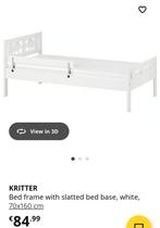 Gratis peuterbed, Kinderen en Baby's, Ophalen, Gebruikt, 70 tot 85 cm, 140 tot 160 cm