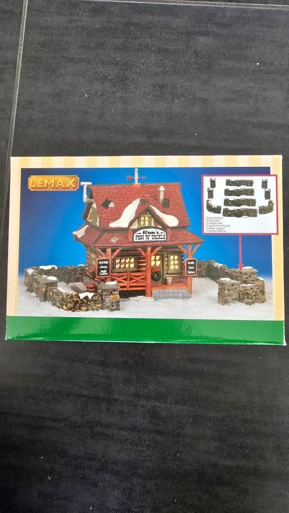 Lemax Luville efteling bruggen en muren, Diversen, Kerst, Zo goed als nieuw, Ophalen of Verzenden