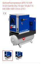 Nieuwe energiezuinige schroefcompressor, Doe-het-zelf en Verbouw, 100 liter of meer, Ophalen, Zo goed als nieuw, 800 liter/min of meer