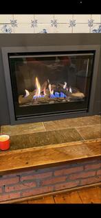 Bellfires Inbouw Gashaard met Afstandsbediening, Huis en Inrichting, Haarden, Ophalen, Gebruikt, Inbouwhaard, Gashaard
