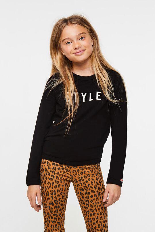 Gave WE sweater Style zwart maat 146-152., Kinderen en Baby's, Kinderkleding | Maat 146, Zo goed als nieuw, Meisje, Trui of Vest