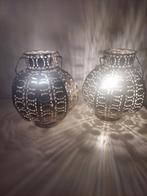 2 Oosterse Arabische Marokkaanse lampen, Huis en Inrichting, Gebruikt, Ophalen of Verzenden, Metaal, Marokkaans Oosters Arabisch