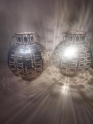 2 Oosterse Arabische Marokkaanse lampen beschikbaar voor biedingen