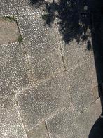 35 m2 Grindtegels gratis, Tuin en Terras, Ophalen, Gebruikt, 10 m² of meer, Beton
