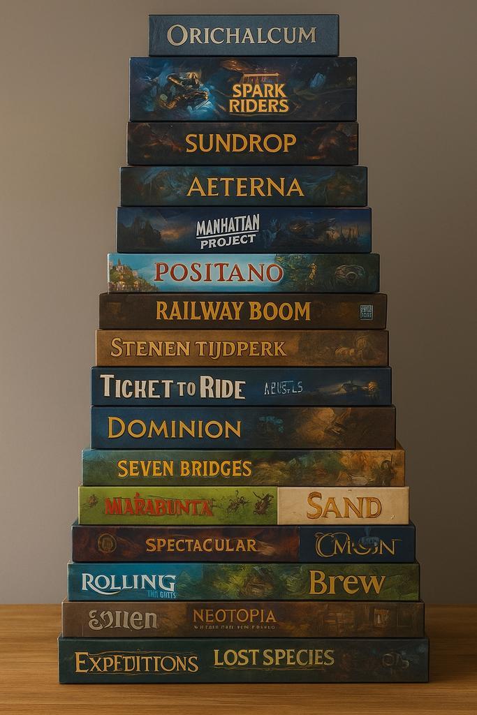 Grote voorraad bordspellen (Kickstarters, Deluxe etc.), Hobby en Vrije tijd, Gezelschapsspellen | Bordspellen, Zo goed als nieuw