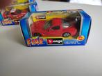 3 Burago Streetfire Collection. Chevrolet Corvette, Ophalen of Verzenden, Zo goed als nieuw, Auto, Overige merken