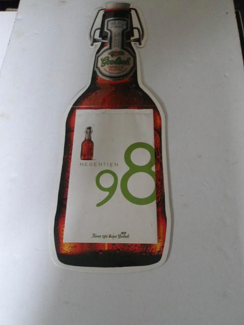 Grolsch jaarkalender 1998, Verzamelen, Biermerken, Nieuw, Overige typen, Grolsch, Ophalen of Verzenden