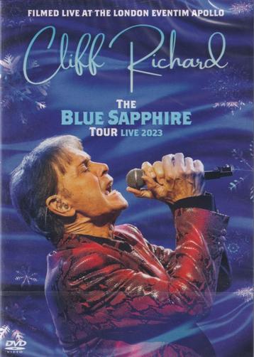 Te Koop DVD CLIFF RICHARD THE BLUE SAPPHIRE TOUR LIVE 2023 beschikbaar voor biedingen