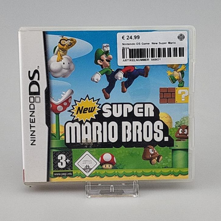 Nintendo DS Game: New Super Mario Bros, Spelcomputers en Games, Games | Nintendo 2DS en 3DS, Zo goed als nieuw