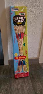 XXL Houten Mikado Spel, Een of twee spelers, Ophalen of Verzenden, Zo goed als nieuw, Games Family