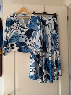 Caroline biss prachtige set rok met bijpassend top, Ophalen of Verzenden, Zo goed als nieuw, Maat 38/40 (M), Blauw
