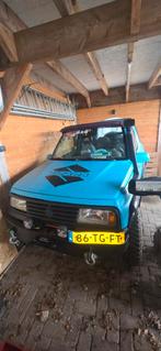 Suzuki Vitara 1.6 JLX Cabrio 16V Widetrack 4WD 1995 Groen, 1450 kg, Stof, 4 cilinders, Vierwielaandrijving