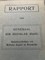 WW1 Rapport van Generaal Sir Douglas Haig, Sir Douglas Haig, Verzenden, Zo goed als nieuw, Landmacht