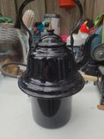 Vintage zwarte  zakpot, Antiek en Kunst, Antiek | Emaille, Ophalen of Verzenden