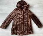 Bruine faux fur jas van de ZARA maat XL, Bruin, Zara, Maat 46/48 (XL) of groter, Ophalen of Verzenden