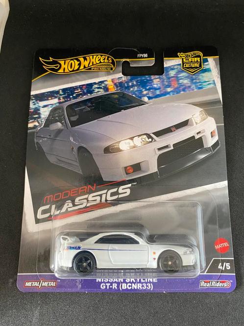 Hot wheels Nissan skyline R33, Hobby en Vrije tijd, Modelauto's | Overige schalen, Nieuw, Auto, Ophalen of Verzenden