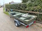 Alumacraft 1236 Aluminium platbodem,  visboot, Watersport en Boten, Motorboten en Motorjachten, Ophalen, Gebruikt, Aluminium, Benzine