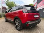 Peugeot 3008 1.6 Hybrid 300 GT, Gebruikt, Zwart, Leder en Stof, Bedrijf