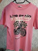 Pink oversized t-shirt, Ophalen of Verzenden, Zo goed als nieuw, Korte mouw, Roze