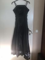 Mooie galajurk avondjurk zwart lang maat 38, Maat 38/40 (M), Galajurk, Zwart, Ophalen of Verzenden