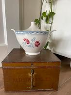 Vintage dekschaal, Antiek en Kunst, Antiek | Schalen, Ophalen of Verzenden
