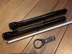 max.2 stuks Maglite security zaklamp 6D, Ophalen of Verzenden, Gebruikt, Batterij