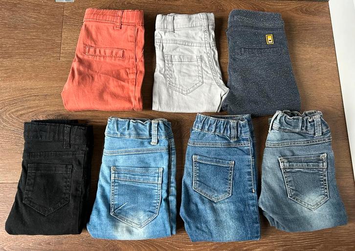 Jongensbroeken 7x - Maat 80, Kinderen en Baby's, Babykleding | Maat 80, Zo goed als nieuw, Jongetje, Broekje, Ophalen