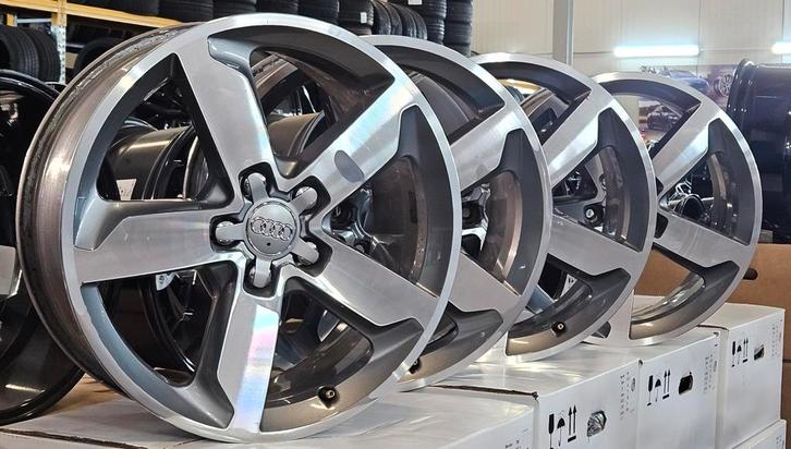 Nette 18" Orig. AUDI A3 A4 A6 TT Q3 Q5 Velgen 5x112 caddy, Auto-onderdelen, Banden en Velgen, Velg(en), Zomerbanden, 17 inch, 225 mm